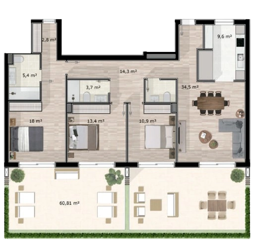 Planta T3