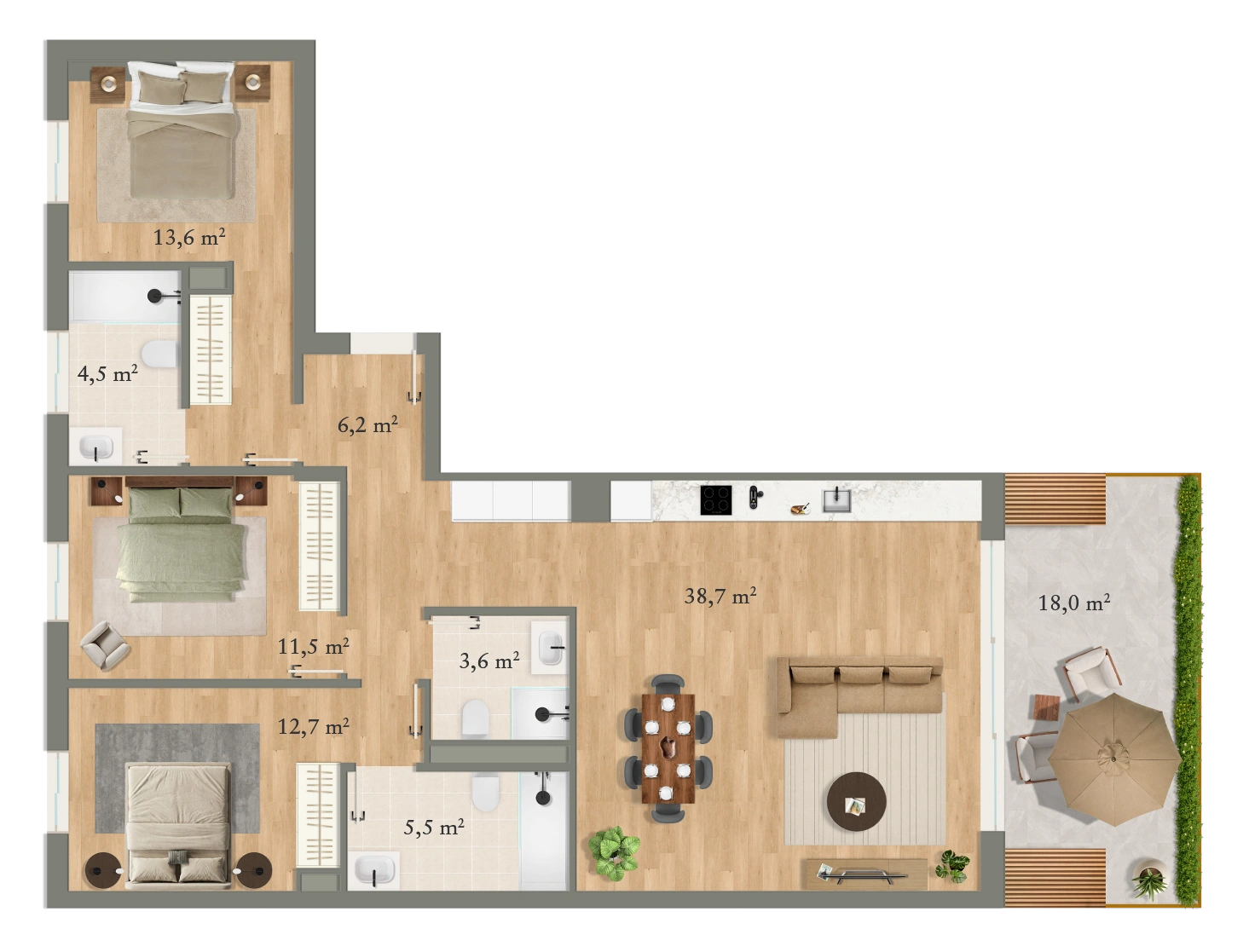 Planta T3